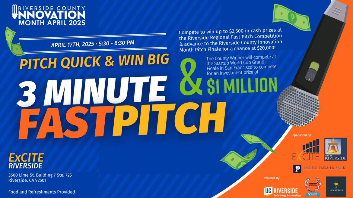 2025 Riverside County Fast Pitch Competition: Apply Now