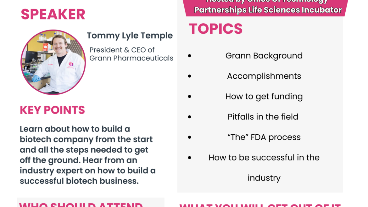 April 2025 Lunch & Learn with Grann Pharmaceuticals